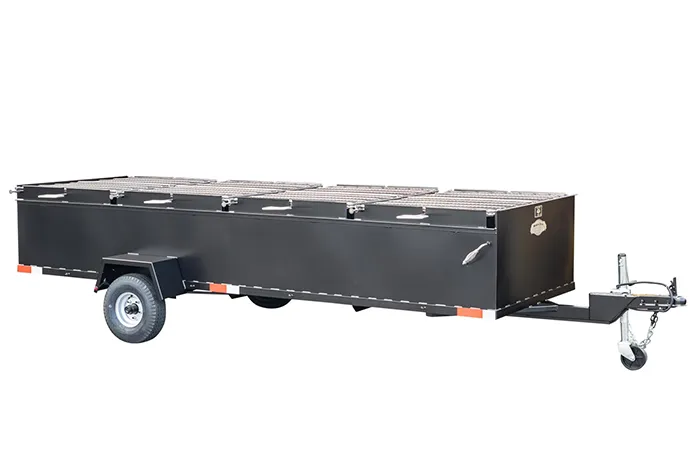 Meadow Creek BBQ144 Commercial Chicken Cooker Trailer (4 pit) - Image 11
