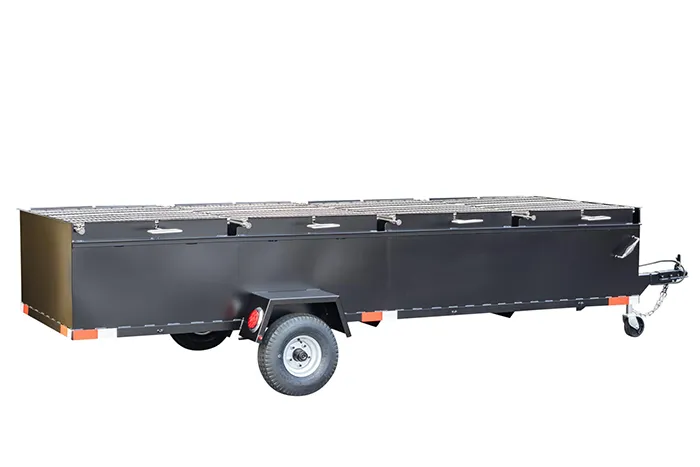 Meadow Creek BBQ144 Commercial Chicken Cooker Trailer (4 pit) - Image 10