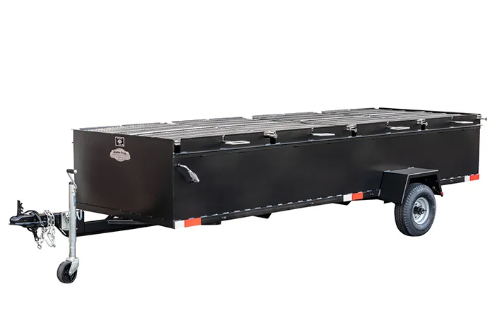 Meadow Creek BBQ144 Commercial Chicken Cooker Trailer (4 pit) - Image 9