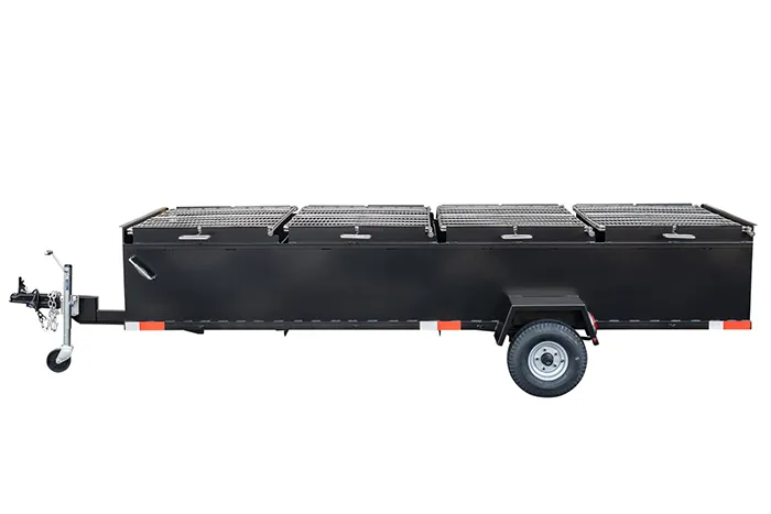 Meadow Creek BBQ144 Commercial Chicken Cooker Trailer (4 pit) - Image 8