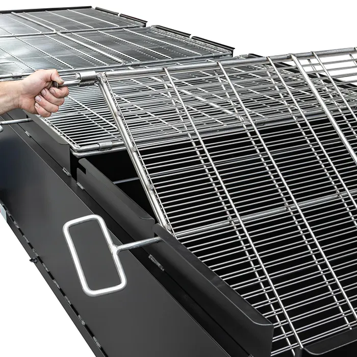 Meadow Creek BBQ144 Commercial Chicken Cooker Trailer (4 pit) - Image 7