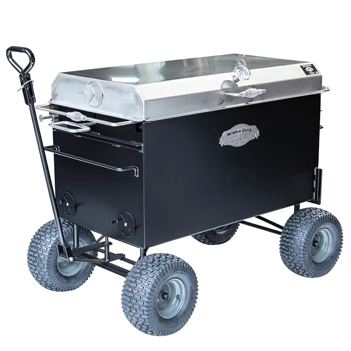 Meadow Creek BBQ96 Chicken Cooker Trailer (3 pit) - Image 16