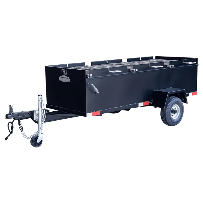 Meadow Creek BBQ96 Chicken Cooker Trailer (3 pit)