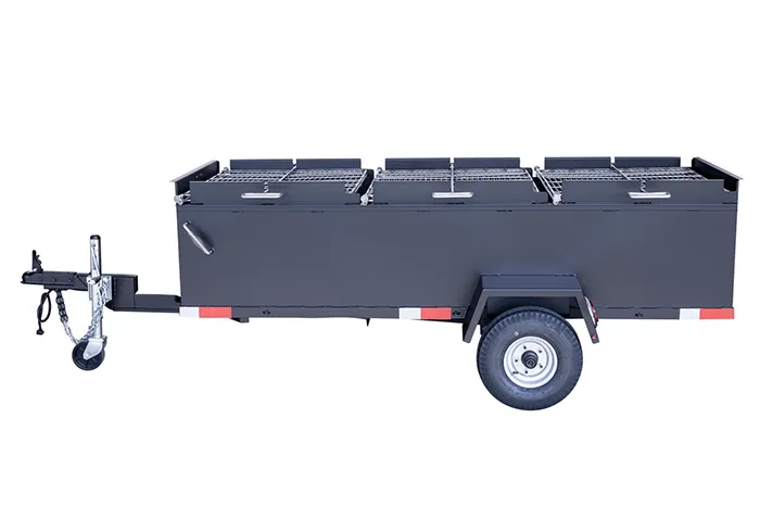 Meadow Creek BBQ96 Chicken Cooker Trailer (3 pit) - Image 2