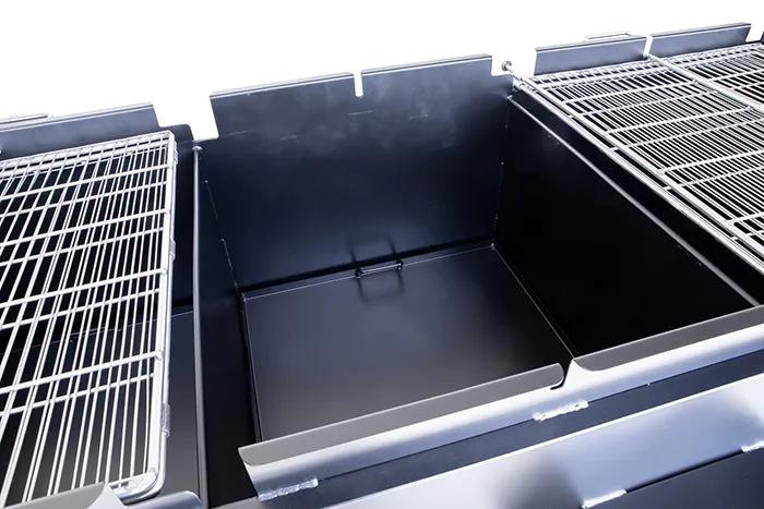 Meadow Creek BBQ96 Chicken Cooker Trailer (3 pit) - Image 6
