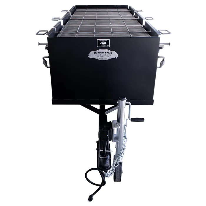 Meadow Creek BBQ96 Chicken Cooker Trailer (3 pit) - Image 7