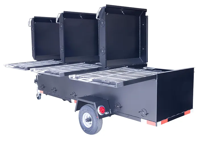 Meadow Creek BBQ96 Chicken Cooker Trailer (3 pit) - Image 10