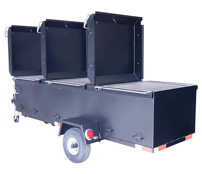 Meadow Creek BBQ96 Chicken Cooker Trailer (3 pit) - Image 11