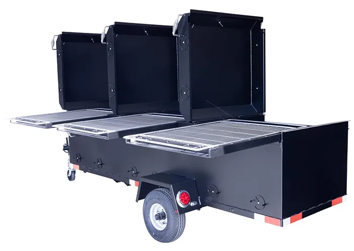 Meadow Creek BBQ96 Chicken Cooker Trailer (3 pit) - Image 12