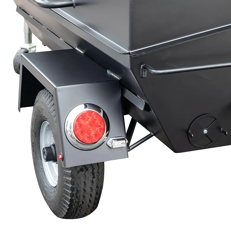 Meadow Creek PR60T 60″ Charcoal Pig Roaster Trailer - Image 10