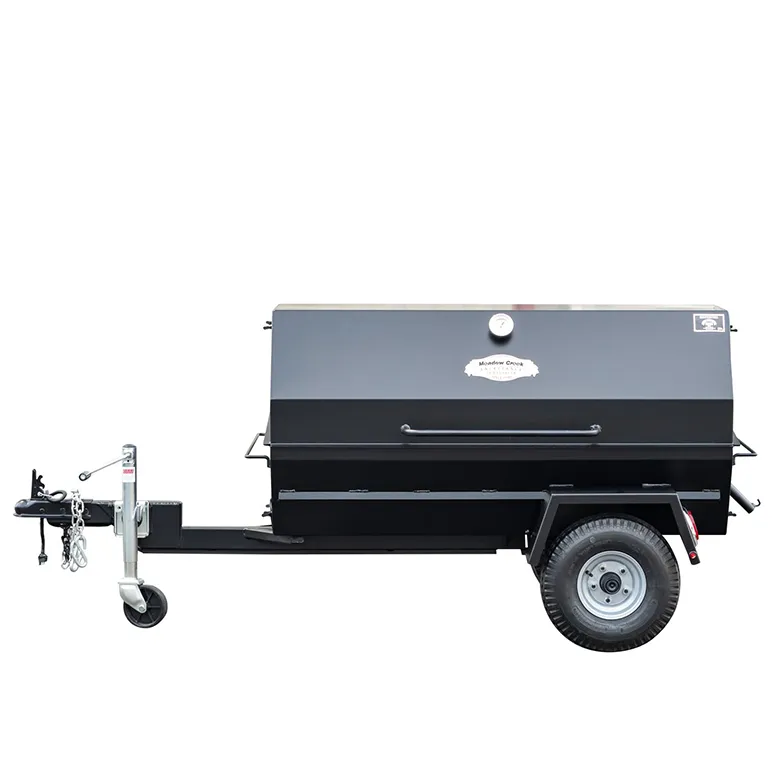 Meadow Creek PR60T 60″ Charcoal Pig Roaster Trailer - Image 4