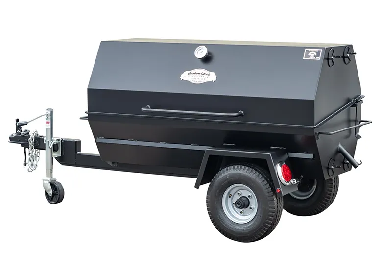Meadow Creek PR60T 60″ Charcoal Pig Roaster Trailer - Image 5