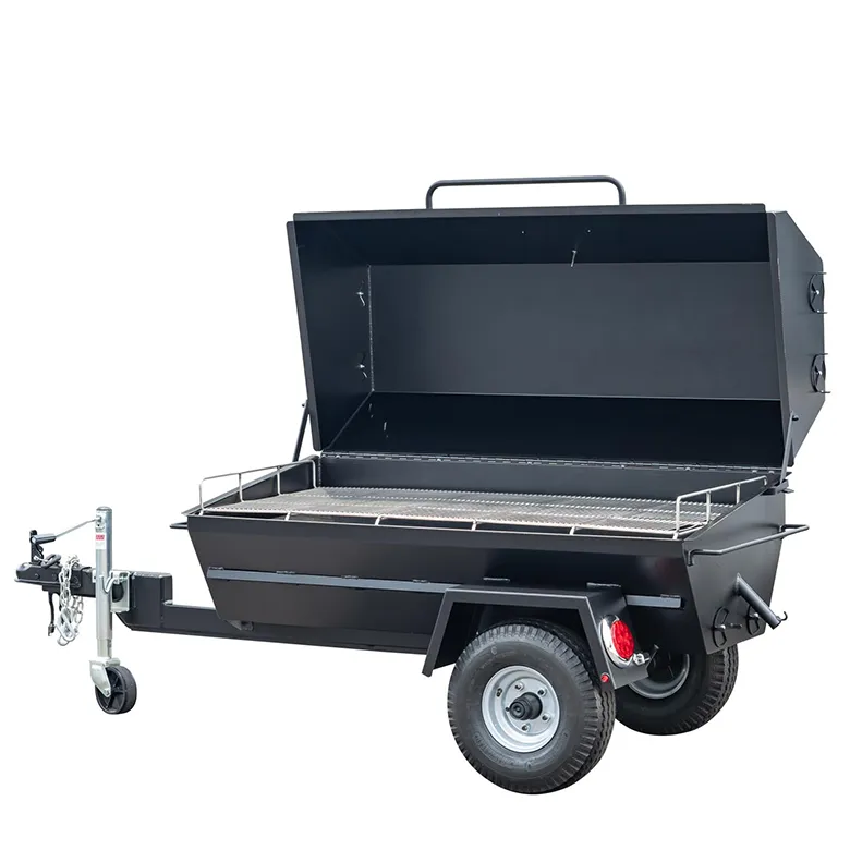 Meadow Creek PR60T 60″ Charcoal Pig Roaster Trailer - Image 6