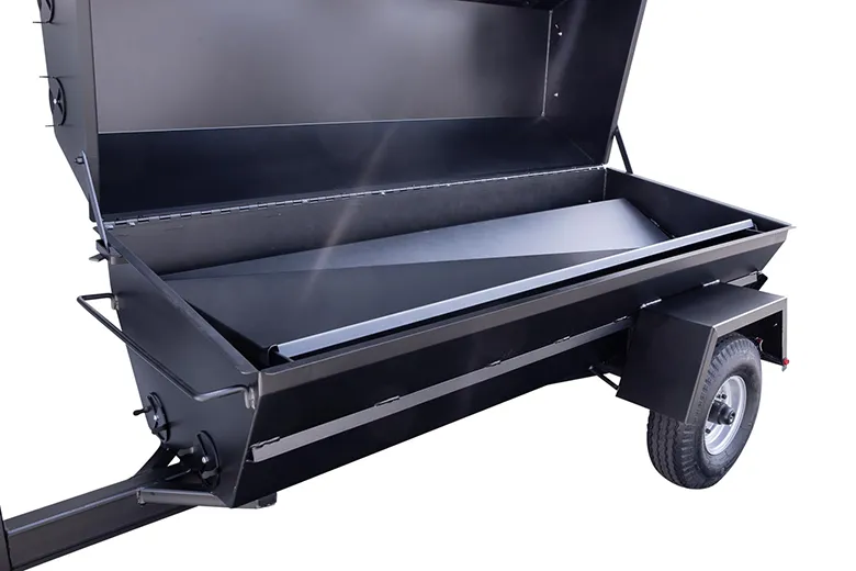 Meadow Creek PR72T 72″ Charcoal Pig Roaster Trailer - Image 6