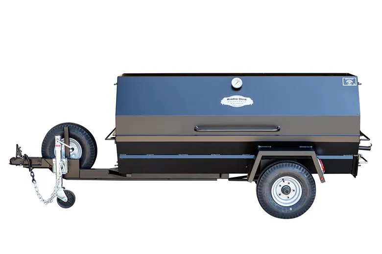 Meadow Creek PR72T 72″ Charcoal Pig Roaster Trailer - Image 14