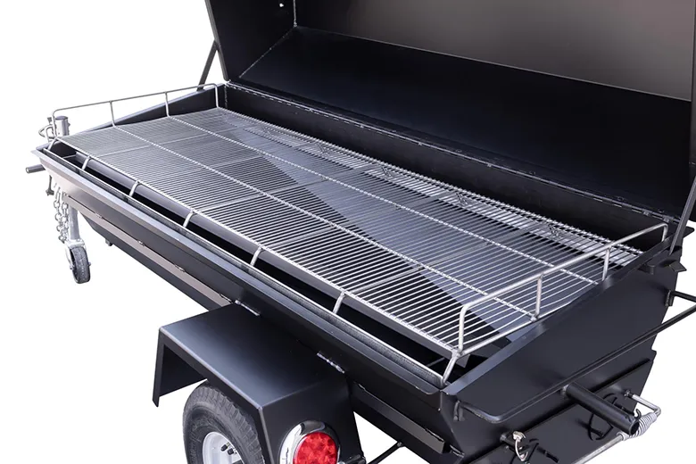 Meadow Creek PR72T 72″ Charcoal Pig Roaster Trailer - Image 11