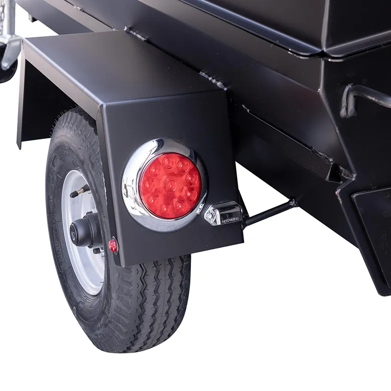 Meadow Creek PR72T 72″ Charcoal Pig Roaster Trailer - Image 12