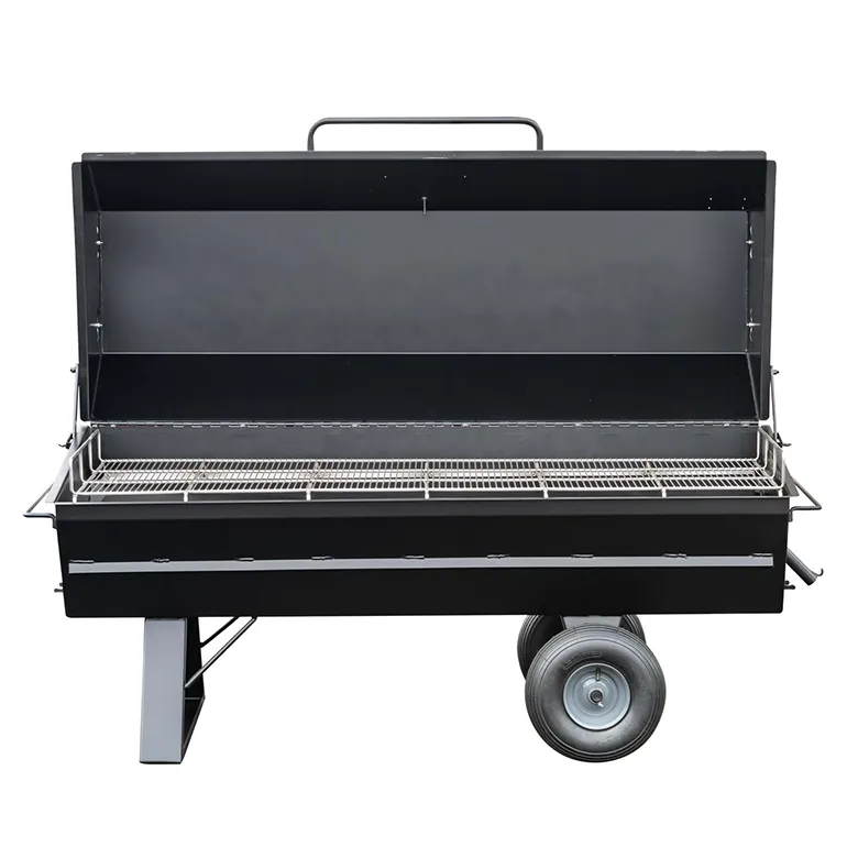 Meadow Creek PR72 72″ Charcoal Pig Roaster - Image 4
