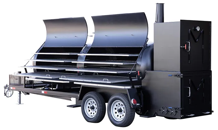 Meadow Creek TS1000 Barbeque Smoker Trailer - Image 7