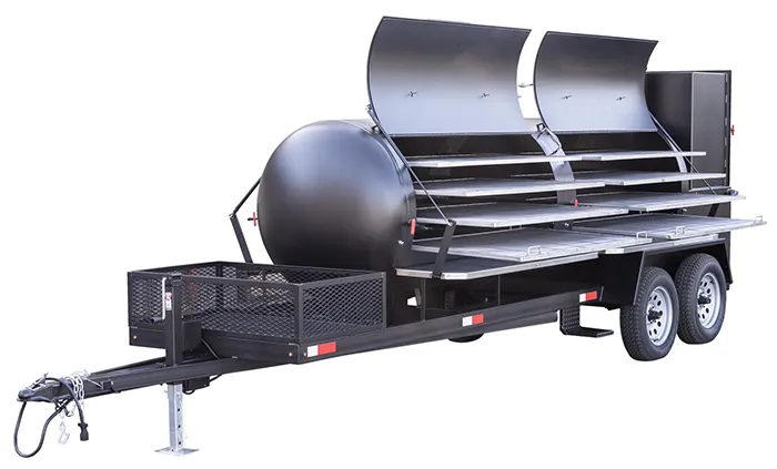 Meadow Creek TS1000 Barbeque Smoker Trailer - Image 8