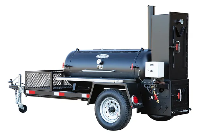 Meadow Creek TS120 Barbeque Smoker Trailer - Image 11